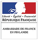 Logo: Ambassade de France en Finlande